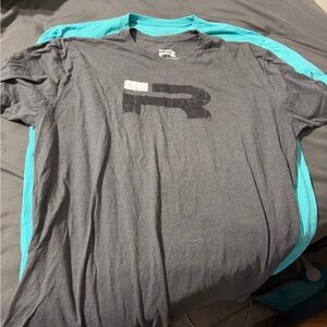 R-Logo Charcoal Gray Men's Tee